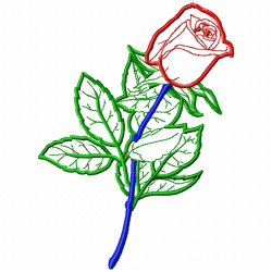 Flowers And Tree Embroidery Design 6 Flowers And Tree Embroidery Design 6